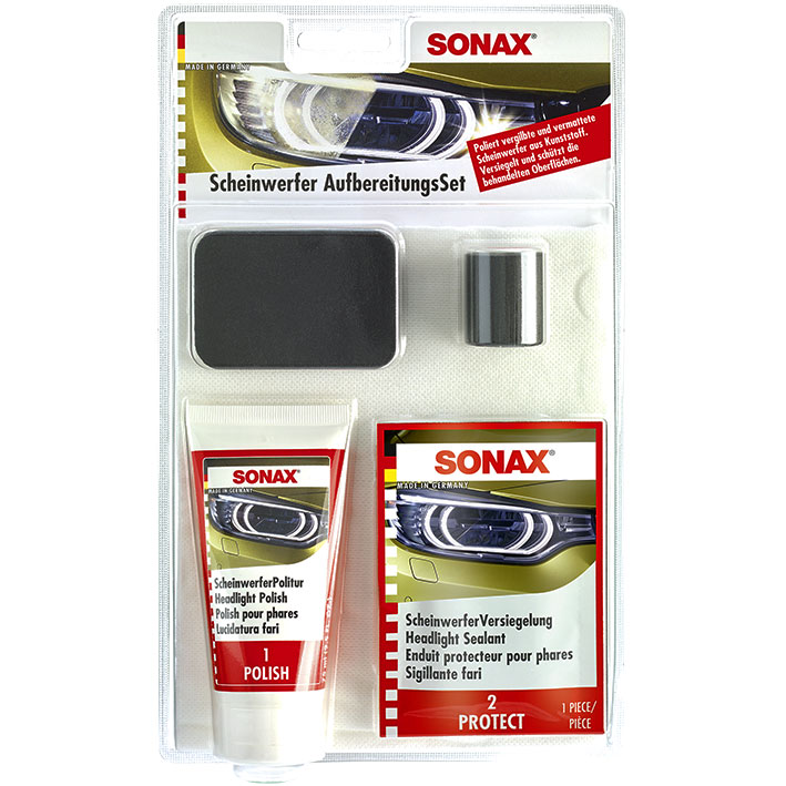 Sonax Headlight Restoration Kit