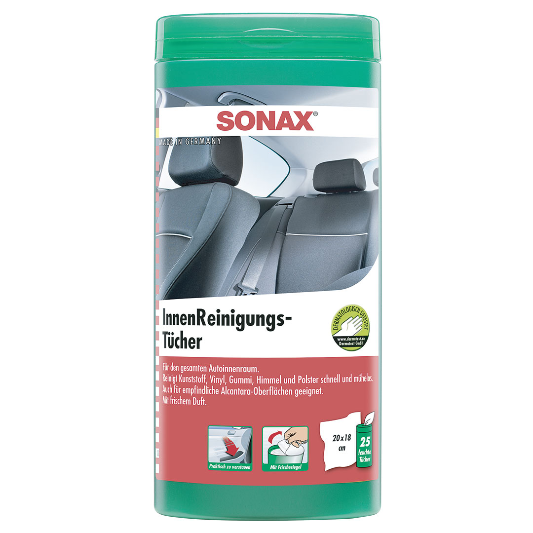 SONAX Interior cleaning wipes