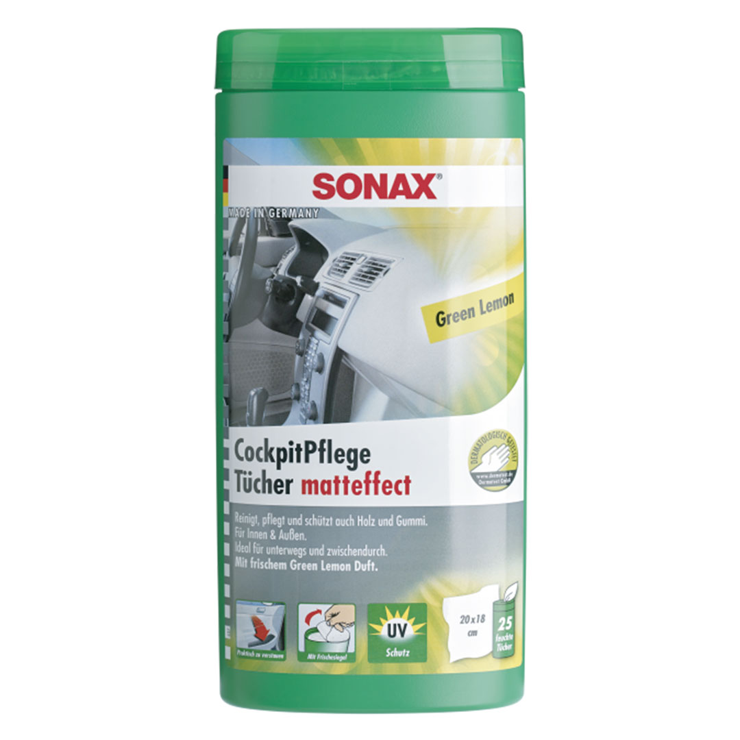 Sonax Cockpit Cleaning Wipes 25PCs