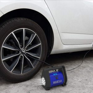 منفاخ هواء سباركو مع ساعة قياس ضغط العجل