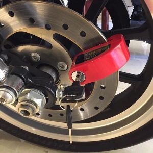 قفل جنط دراجة مع إنذار