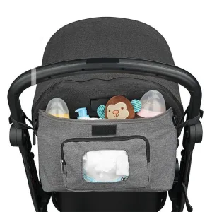 منظم أغراض على عرباية الطفل