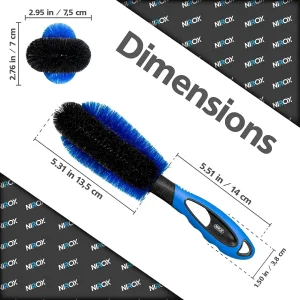 فرشاية تنظيف جنط دائري