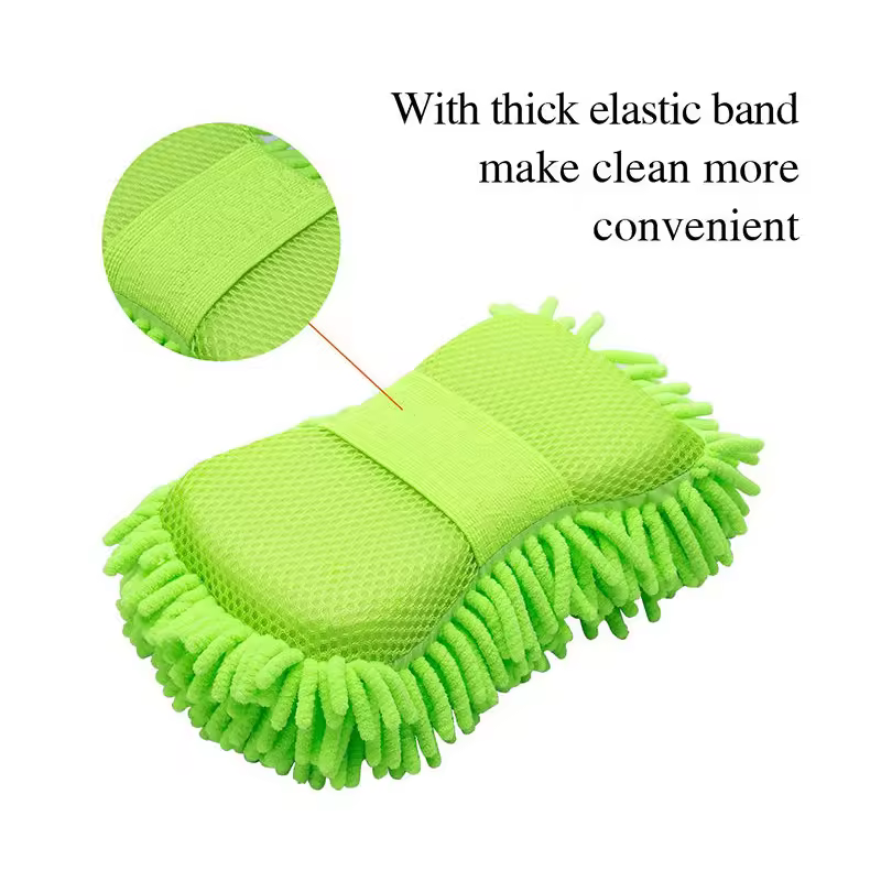 Microfiber washing sponge