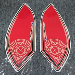 Carbon fuel tank cap sticker