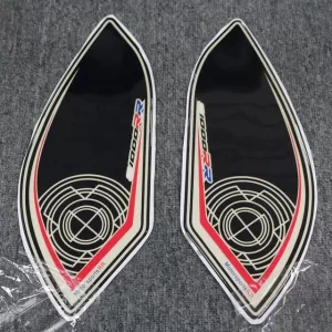 Carbon fuel tank cap sticker