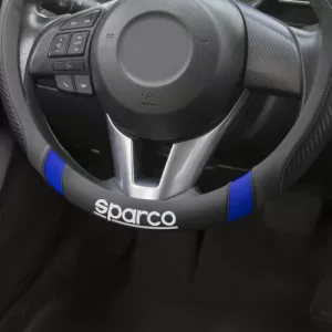 SPARCO STEERING WHEEL COVER ( BLUE )