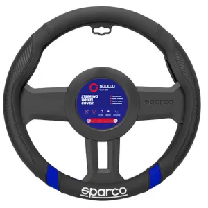 SPARCO STEERING WHEEL COVER ( BLUE )