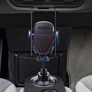 Car cup phone holder