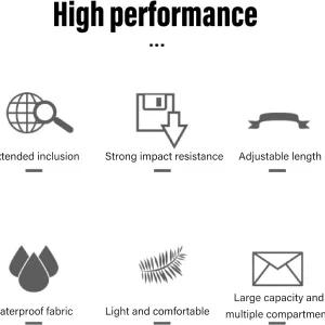 شنطة رجل سائق دراجة كاربون