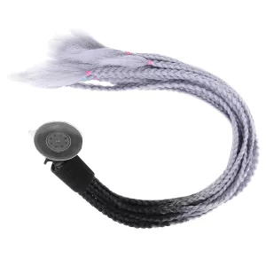 Motorcycle helmet hair