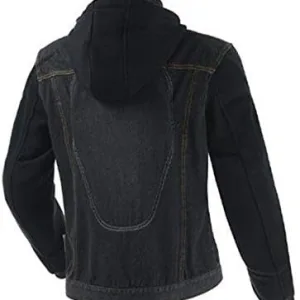 جاكيت جينز لسائق الدراجة +حماية