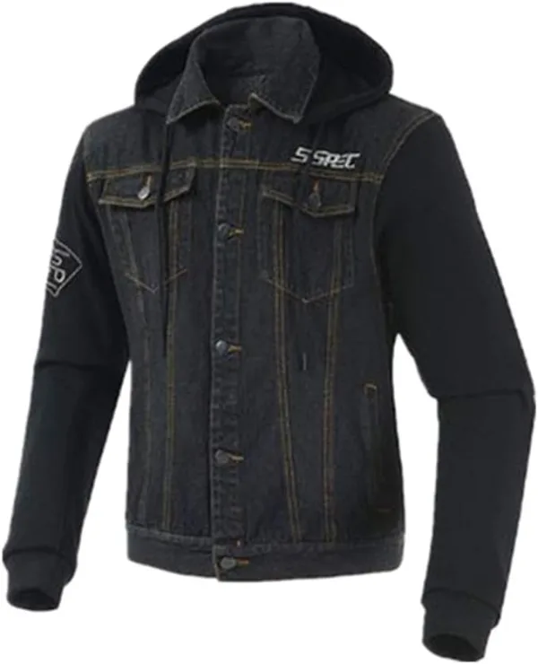 Biker jeans jacket + protection