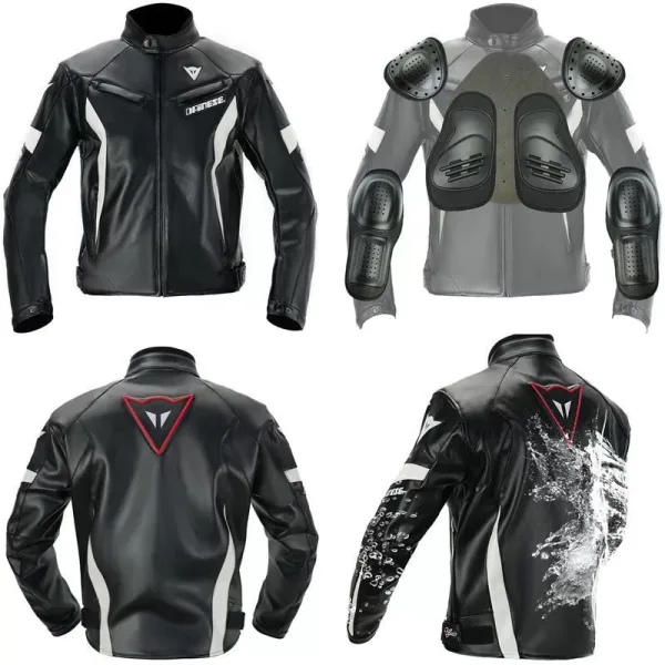 BIKE JACKET + DAINES LEATHER PROTECTION