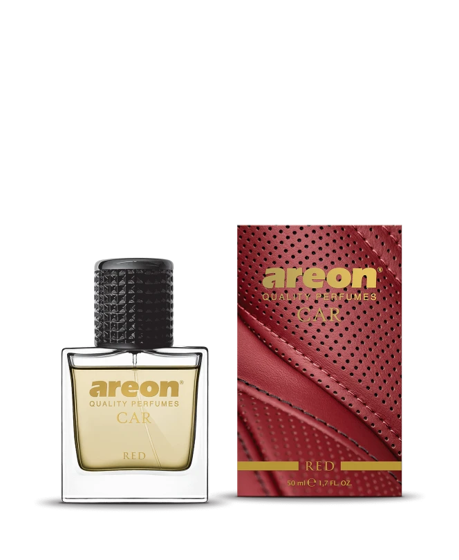 Red luxury car air freshener