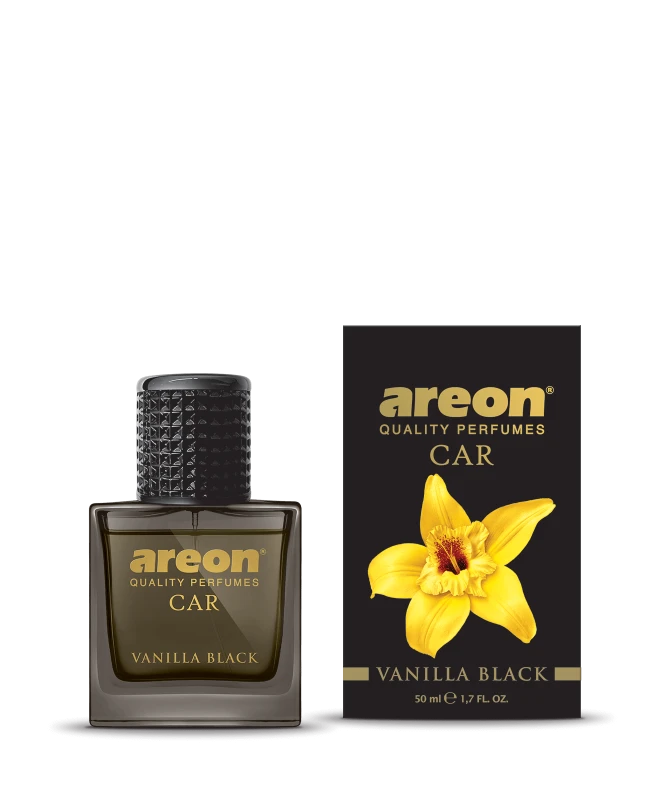 Luxury car freshener Vanilla Black