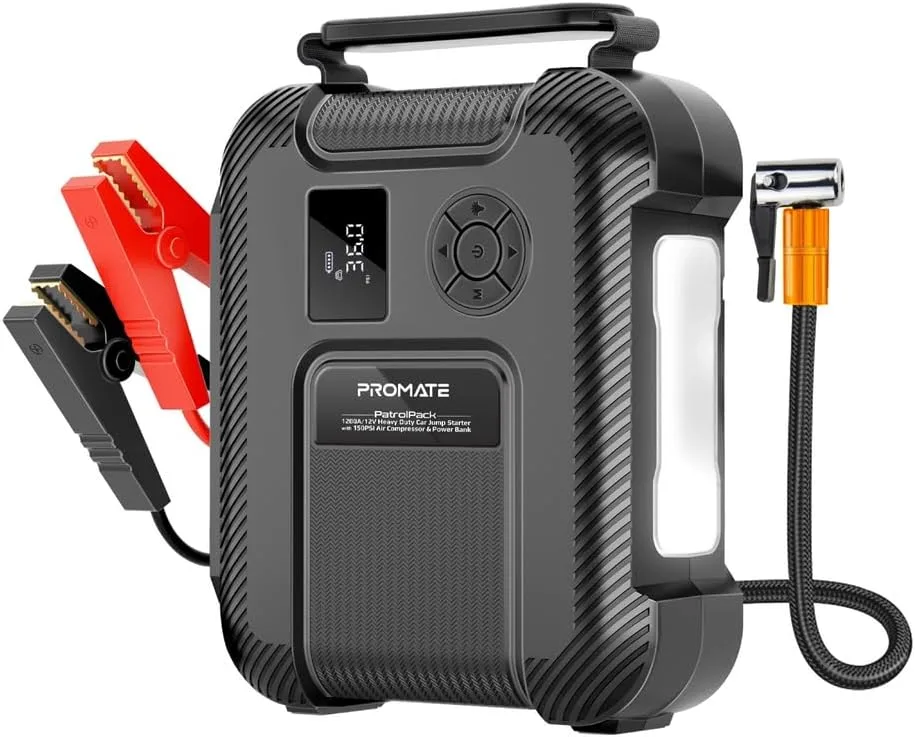 مشغل سياره مع منفاخ 4 في واحد