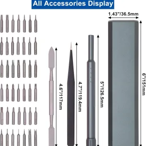 YuGtcen Precision Screwdriver Set, 45 in 1