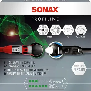 Sonax polishiong sponge green  4 pieces