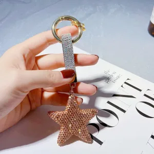 Star rhinestone medal