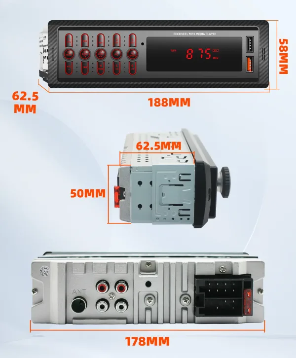 Radio + USB Bluetooth