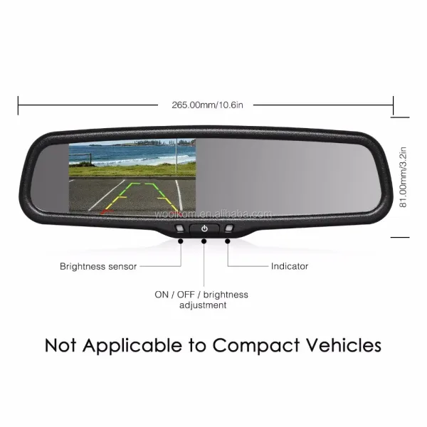 Center Mirror Screen