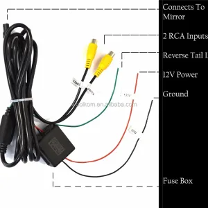 Center Mirror Screen