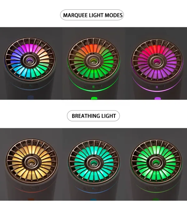 aromatic incense burner with lighting