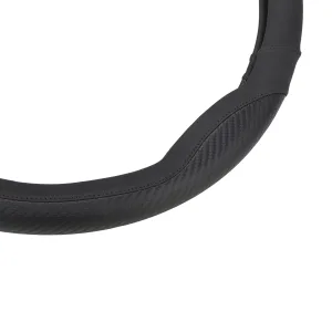 Sparco Steering Wheel Cover – Leather + Carbon