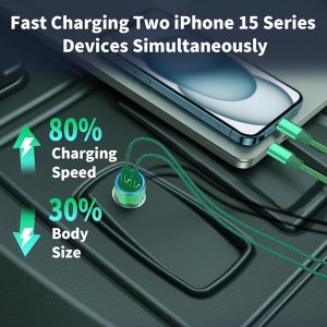 شاحن ثلاثي سريع كاربون