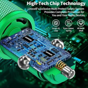 شاحن ثلاثي سريع كاربون