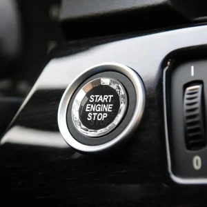 BMW Fingerprint Start Button