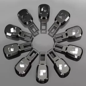 طقم حزام امان فاخر مع شعار