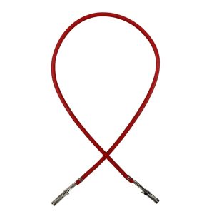 سلك فردي أسود وأحمر 100 قطعة