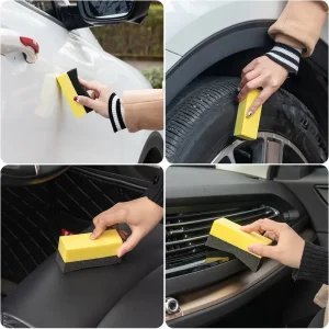 Tire Applicator Dressing Shine Sponge 2 pieces