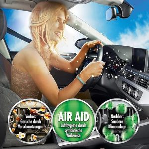 Car A/C Cleaner AirAid symbiotic Ocean-fresh