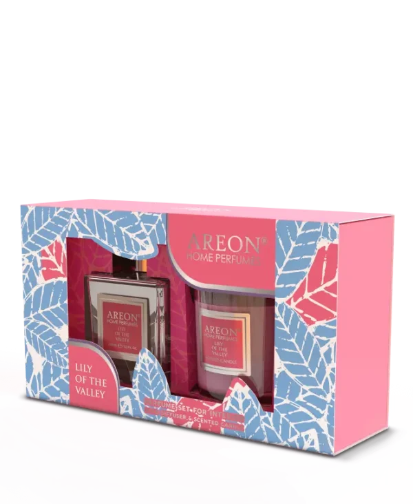 SET HP150ML/CANDLE LILY OF THE VALLEY